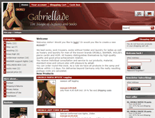 Tablet Screenshot of gabriella.de